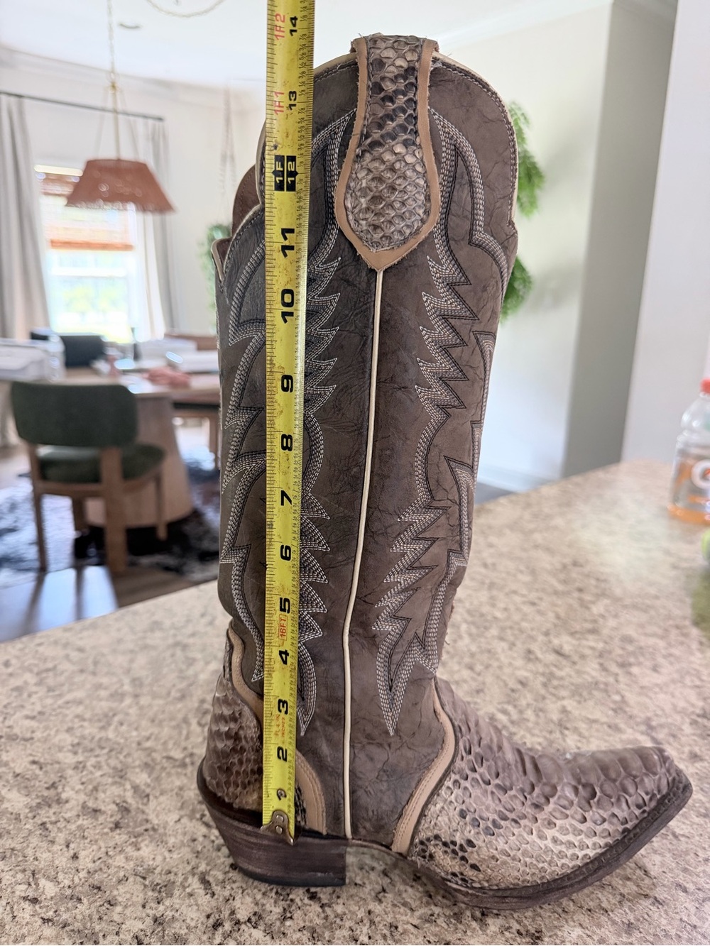 Idyllwind Triad exotic python Brown Snakeskin-Western cowgirl Boots - Picture 2 of 2